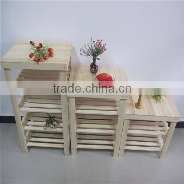 Fancy wooden shelf for home decoration