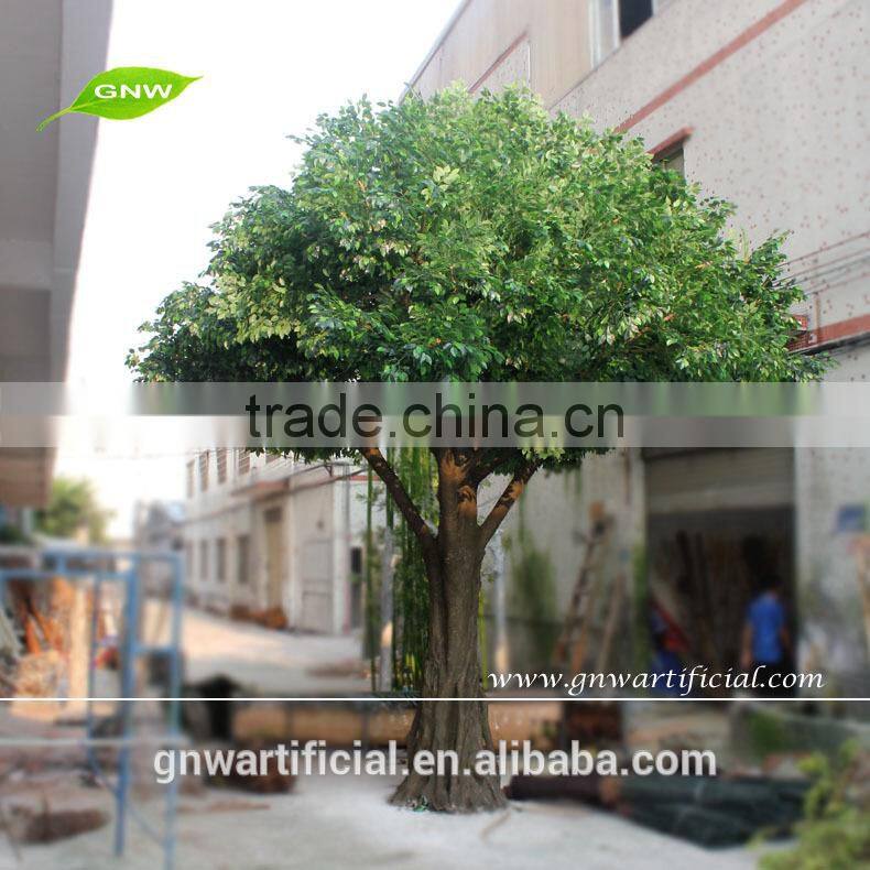 BTR027 GNW Indoor Decorative Artificial Tree Fiberglass Trunk Big Banyan Tree