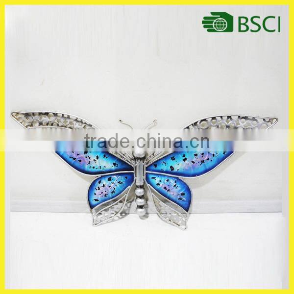 64809 butterfly handmade metal welding crafts with high quality