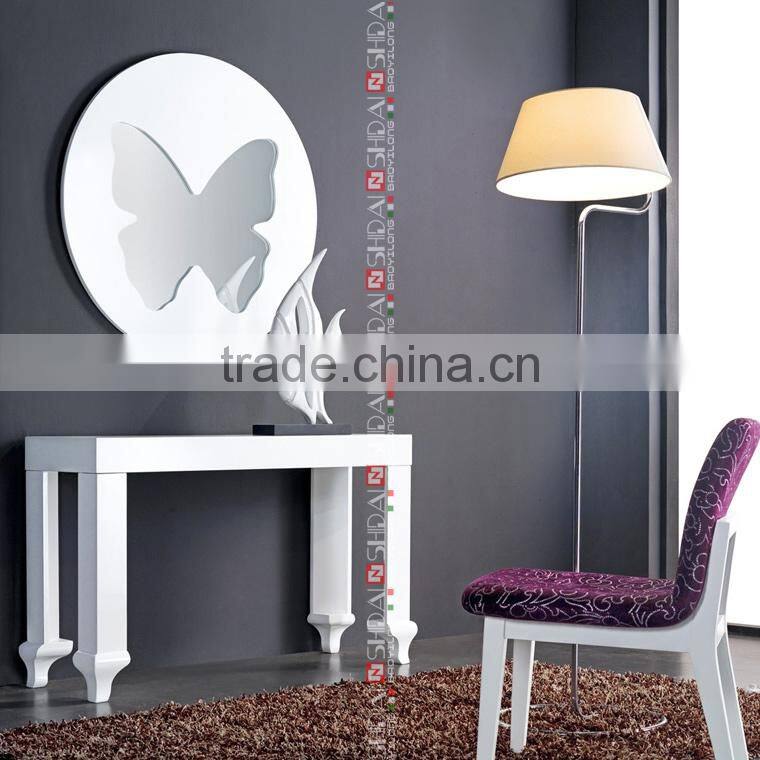 chinese console table / elegant console tables / white gloss console table E-155