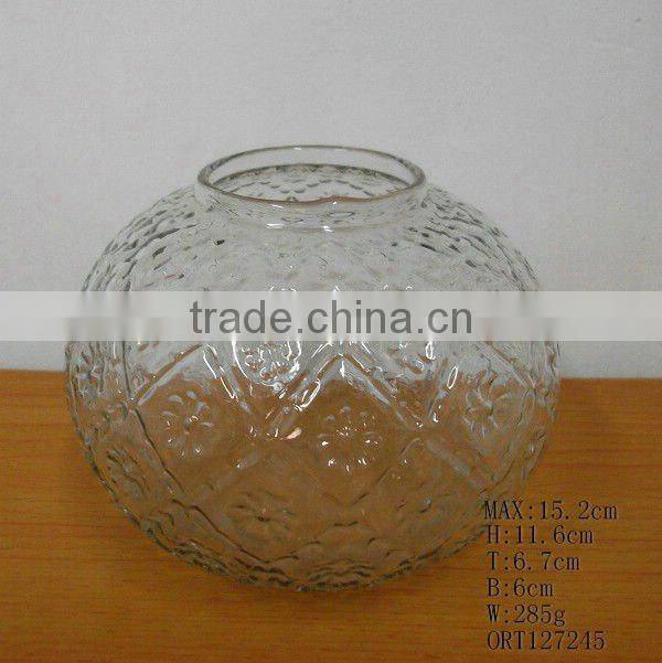 New design glass candlestick for sale