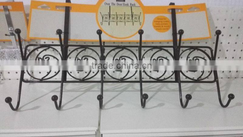 Over the door clothes rack