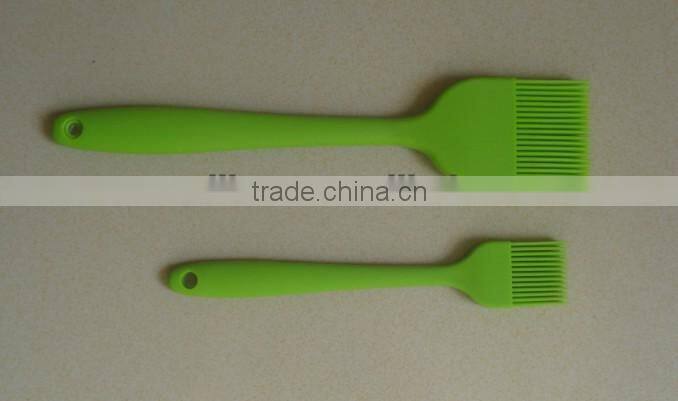 Silicone rubber basting brushes