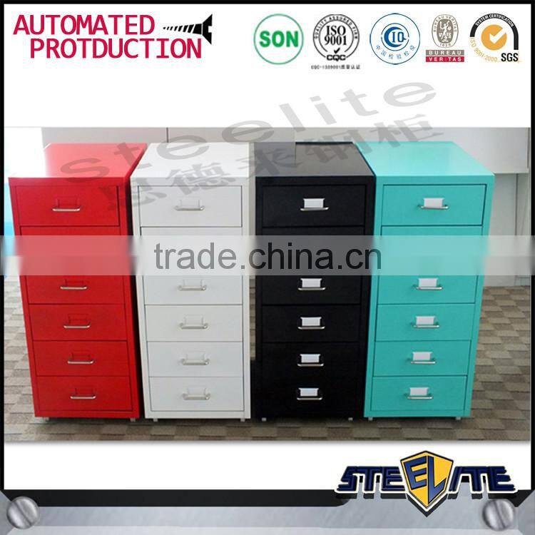 Korean Design Furniture Portable lightweight metal 6 tiers Helmer/drawer/unit/red