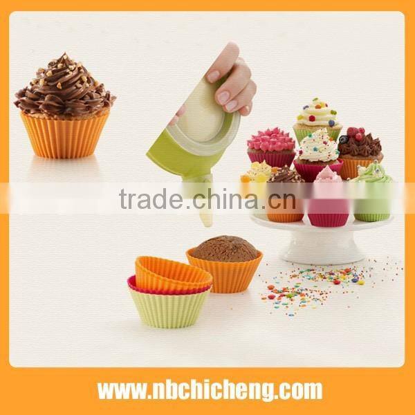Silicone Baking Cup Muffin Cupcake Mold Muffin Cups Cake Baking Molds