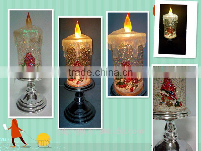 LED Light acrylic candle