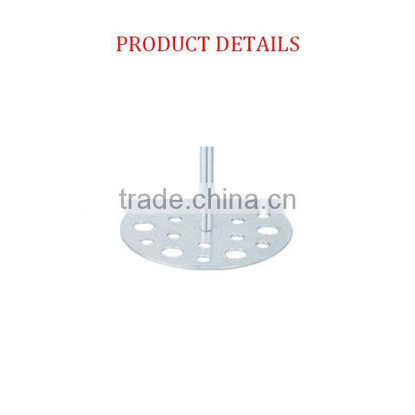 PROFESSIONAL HAND PAINT MIXER WOODEN HANDLE WITH CHROME PLATING PAINT MIXER FOR GERMANY MARKET