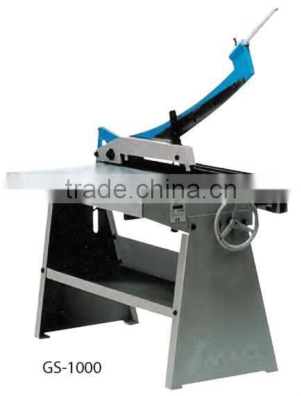 high economy manual guillotine shearing machine