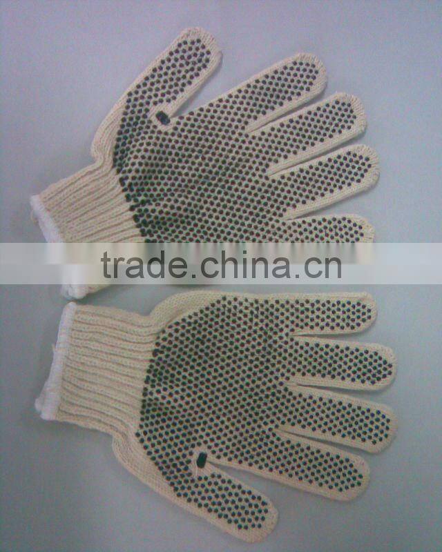 PVC Dotted Gloves for Construction Worker