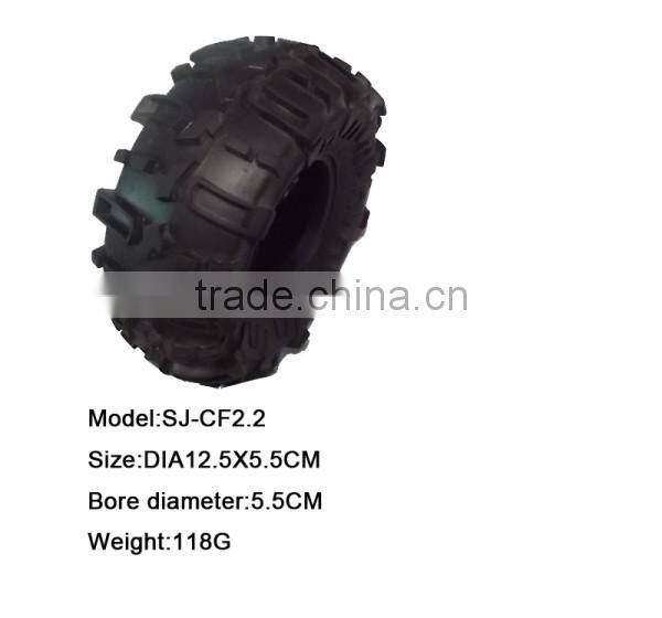 Rubber and silicone material toy tyres