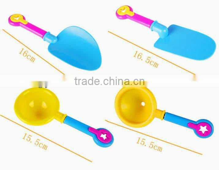 2015 outdoor most fashionable plastic sand beach toys in summer for kids