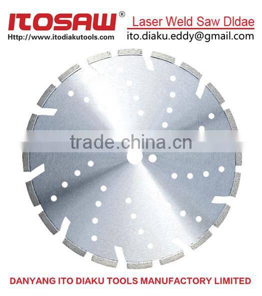 Laser Weld diamond saw blade, marble saw blade, diamond cutting disc.concrete saw blade