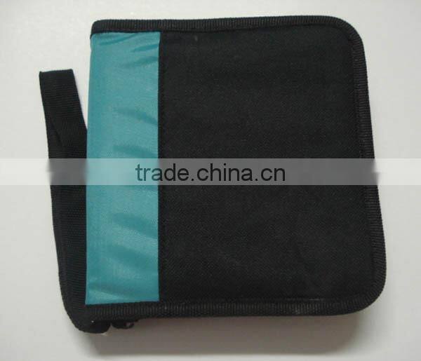 Fashion Round Shape Waterproof Neoprene Cute CD Case Mini DVD Cover Bag