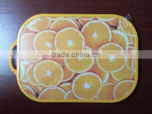 AVON hot sale Glass chopper table/glass round chopping board/chopping block/Plastic pp cutting board