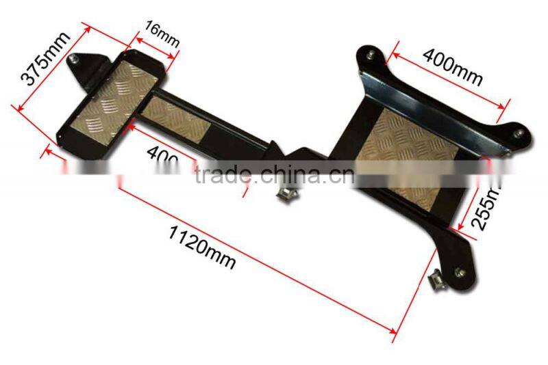 Harley Motorcycle Dolly, Heavy duty 1100lb capacity with swivel casters