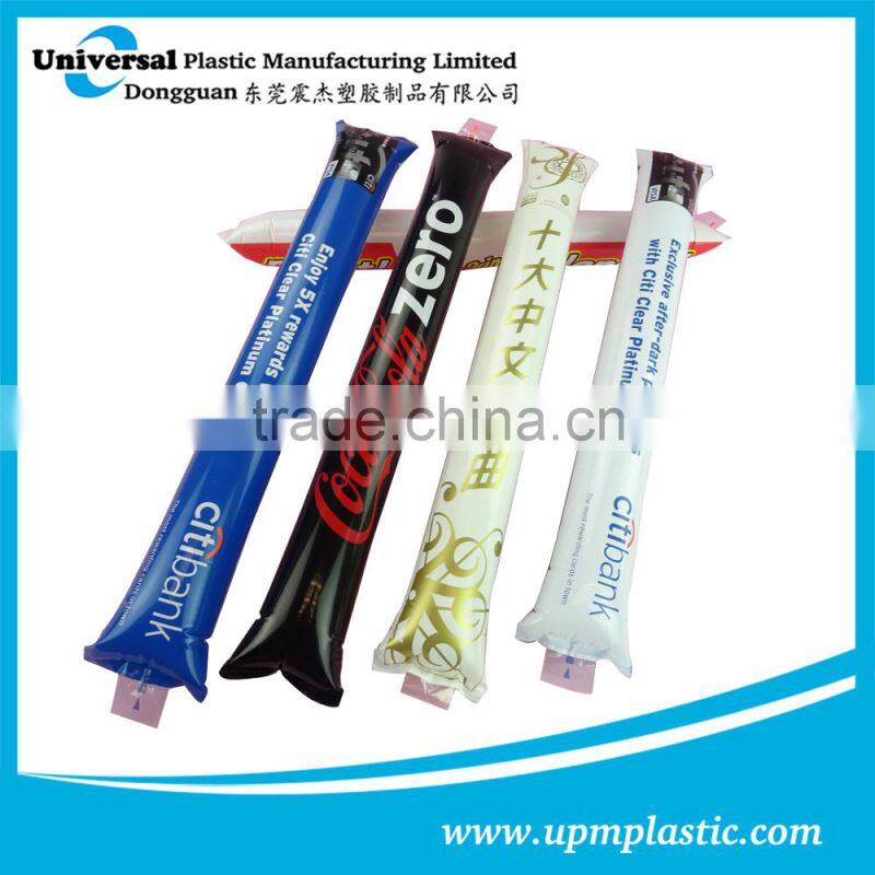 One time use disposable degradable promotional plastic LDPE hand clapper