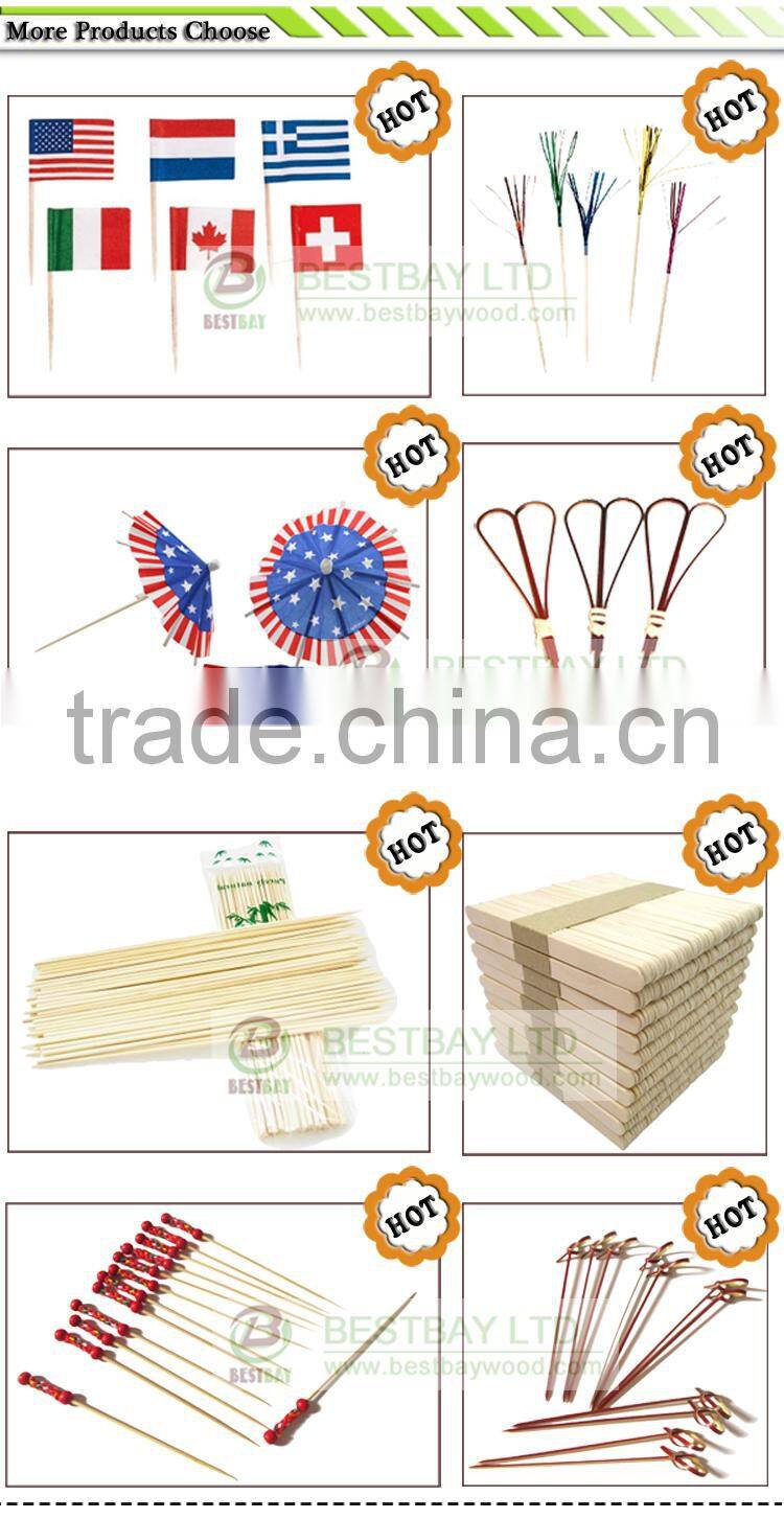 Cocktail pick bamboo craft stick factory price