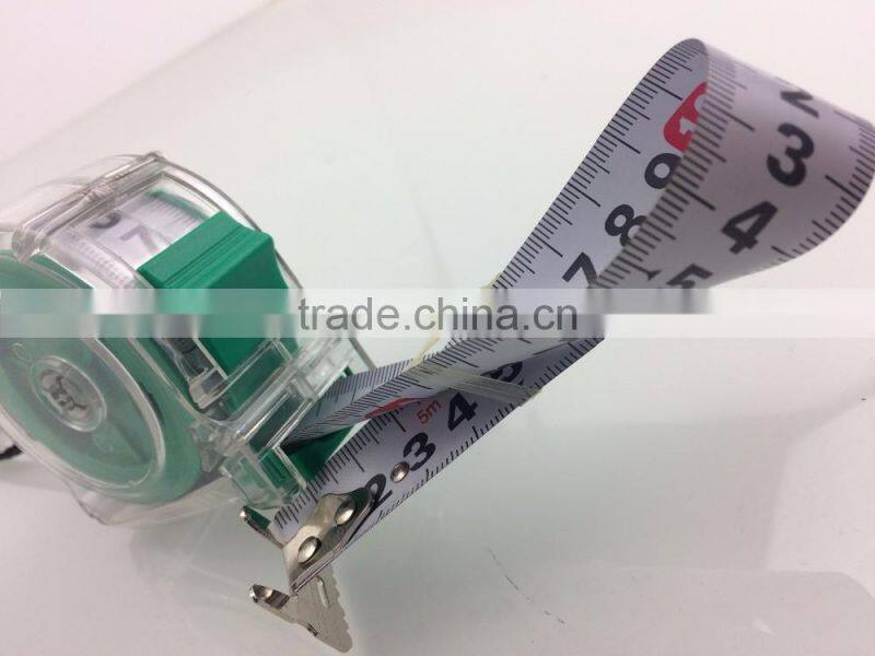 New design 5m/7.5m/10m double sides printed carbon steel measuring tape