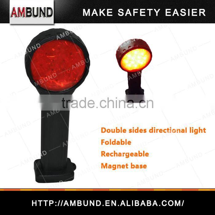 Rechargeable LED Red Flash Lamp / Directional light