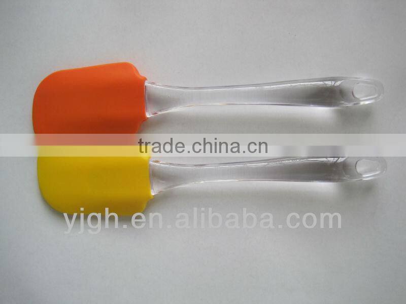 Hot sale silicone spatula with stainless steel handle