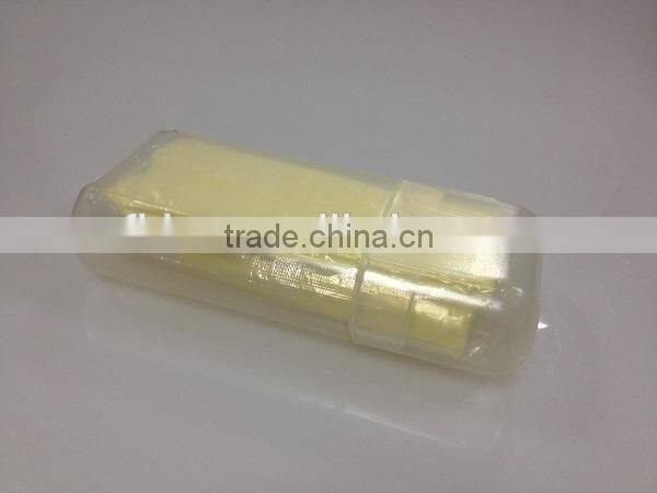 Car care cleaning synthetic chamois cloth in square plastic tube
