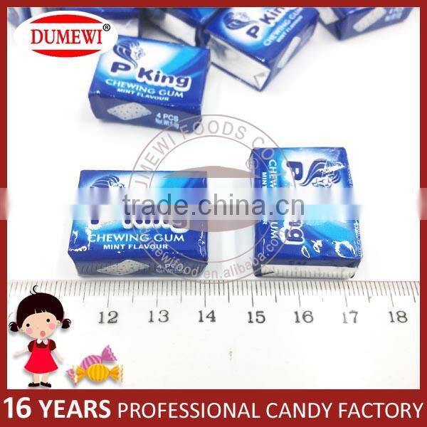 Vallian Flavor Pillow Shape 4pcs Mint Chewing Gum