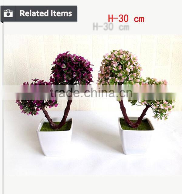 Wholesale mini PE plants cheap artificial plants