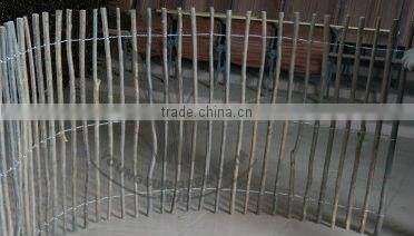 willow natural fence, gardening screening