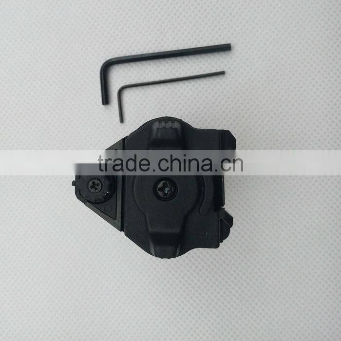 Tactical red laser sight and 200 lumen CREE Q5 LED light combo with strobe laser