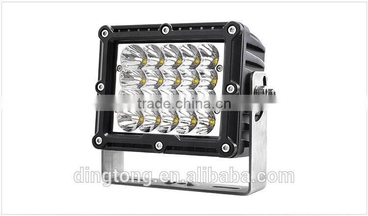 LED truck mining lights 100w 6" x 6" LED Work Lamps construction railroad industrial