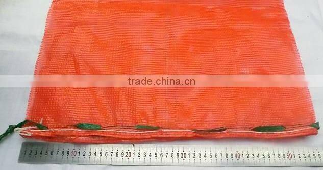 PP vegetables mesh bags, circular leno sacks supplier