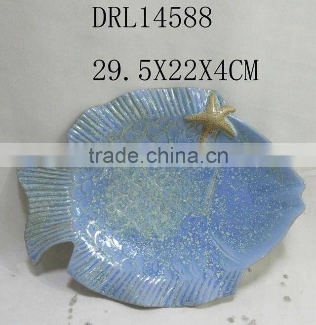 decorative ocean products in ceramic