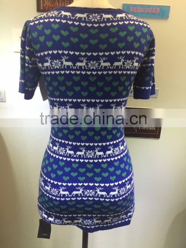 2015 newest design Knitted Sweater pullover