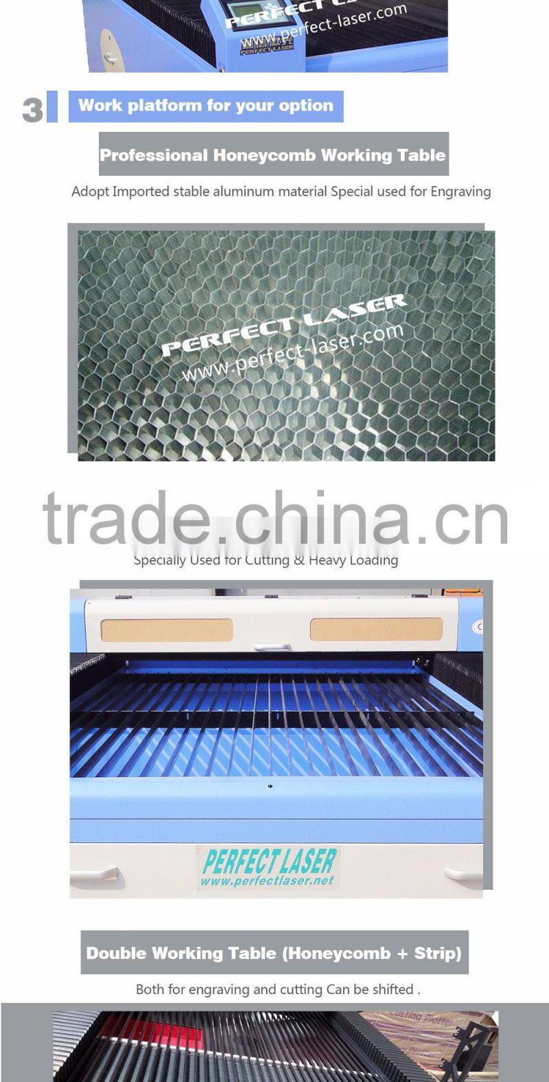 Perfect Laser PEDK-130180 100W Laser Engraving Machine with CE