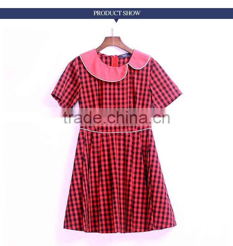 Fashion Design Beautiful Dress School Uniform For Girls