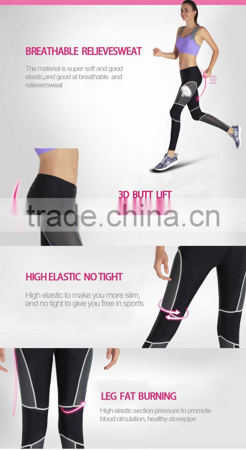 2017 Dry Fit Custom Sexy Fitness Leggings Gym Sports Yoga Pants