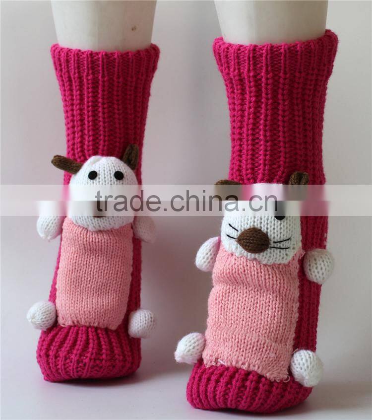 fashion three-dimensional home christmas socks