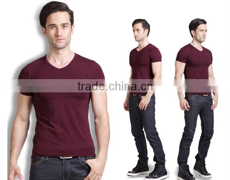 high quality custom cotton t shirt for men