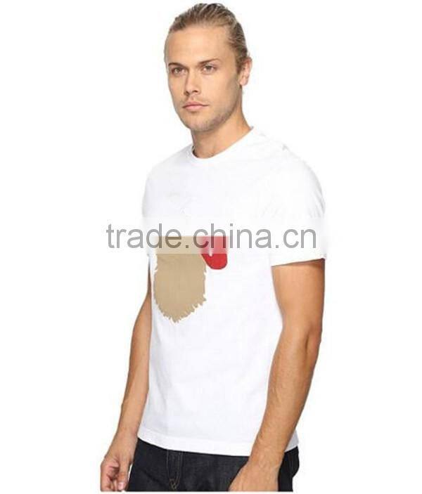 Best quality classical printing men t-shirt garment factory