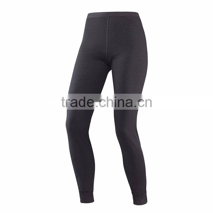 Breathable Jogger Pants Temperature Control Women Merino Wool Warm Pants