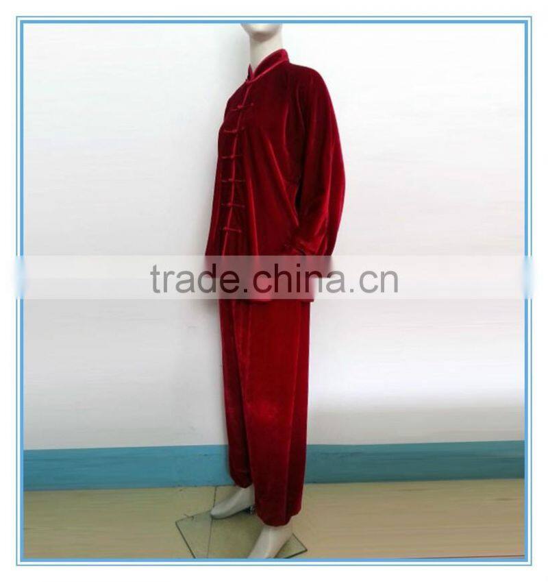 Factory price wholesale OEM unisex winter warmth tai chi Kongfu uniform suit art uniform Chinese Kongfu uniform