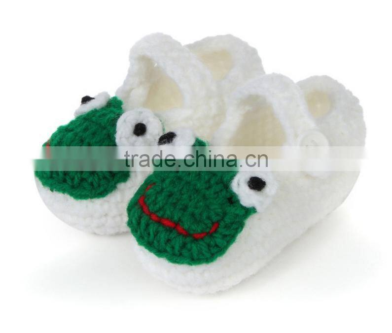 baby crochet shoes hand knitting soft shoes