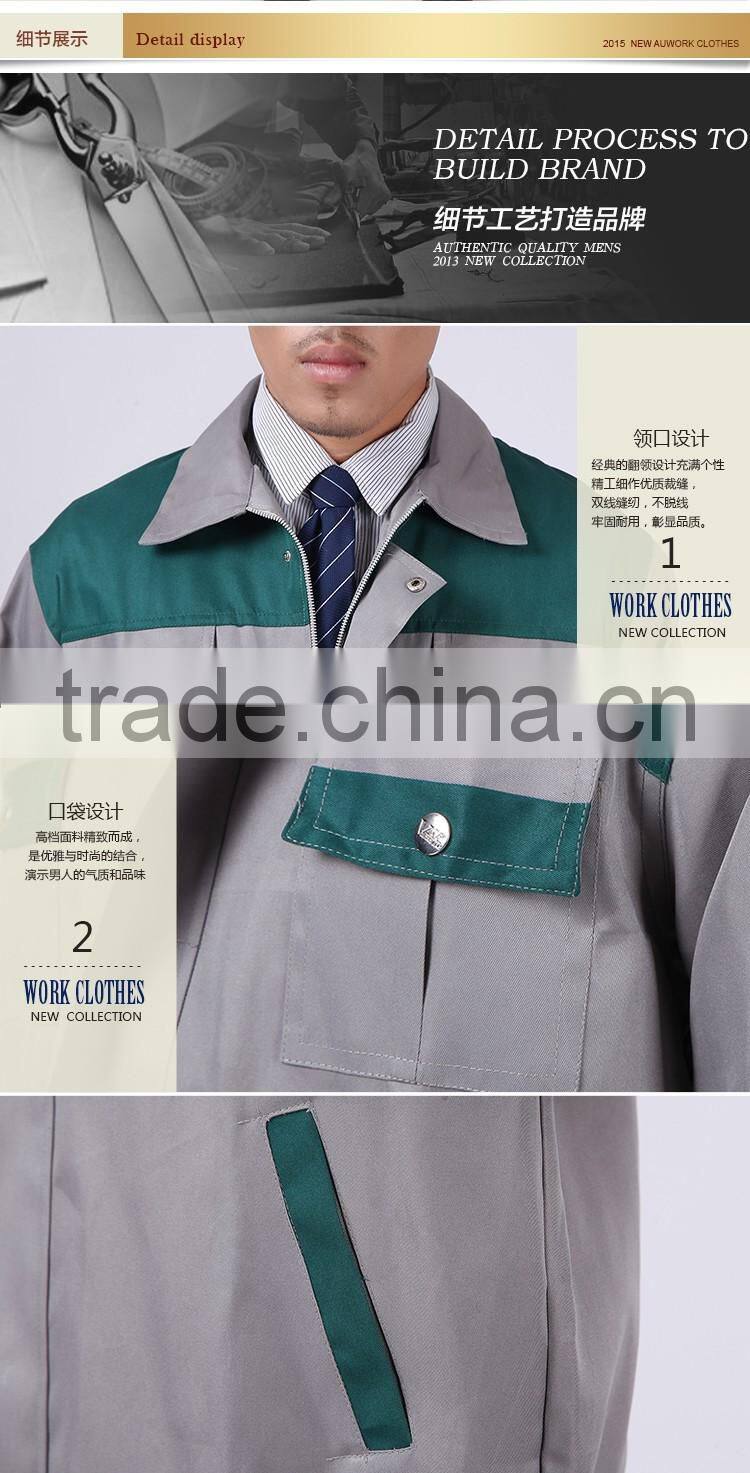 Juqian GZ workwear uniforms twill work clothes/workwear set /european work clothes