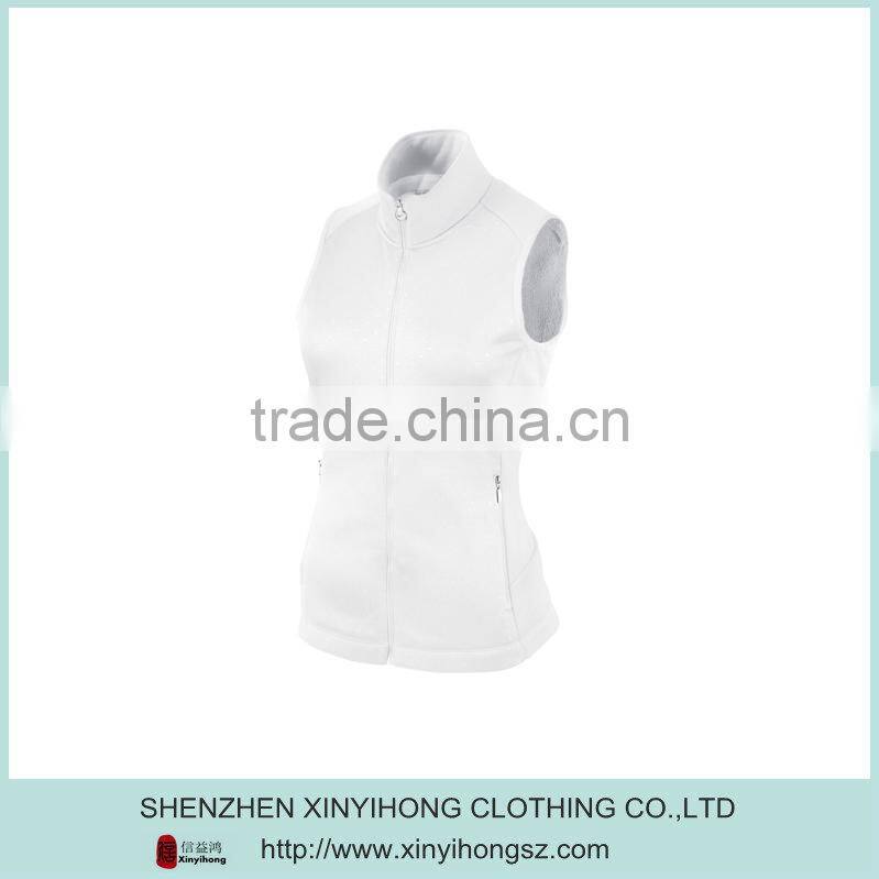 Cotton Stretch Sexy Slim Fleece Lined Comfortable Womens Sports Vest