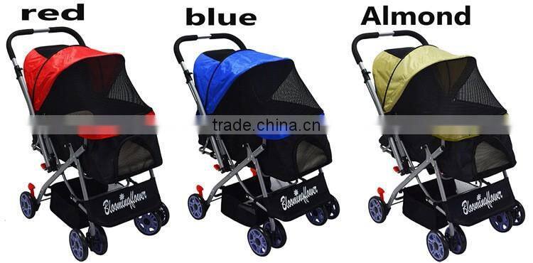 Wholesale Ourdoor Dog Pet Trolley foldable trolley with three wheel
