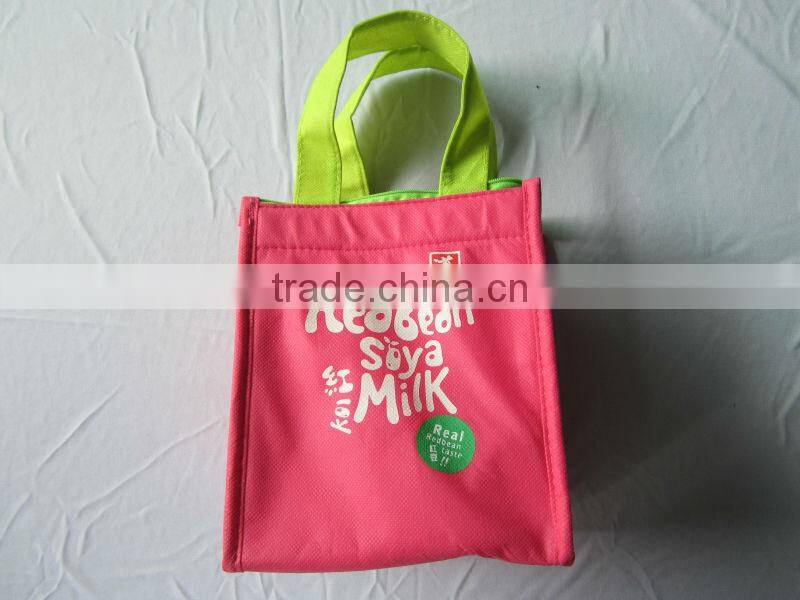 GR-W0103 flower printing insulated lunch bag for women