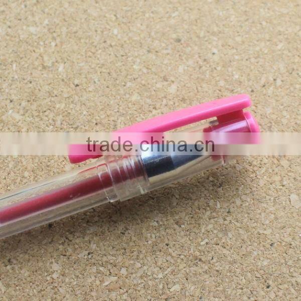 Glitter gel pen