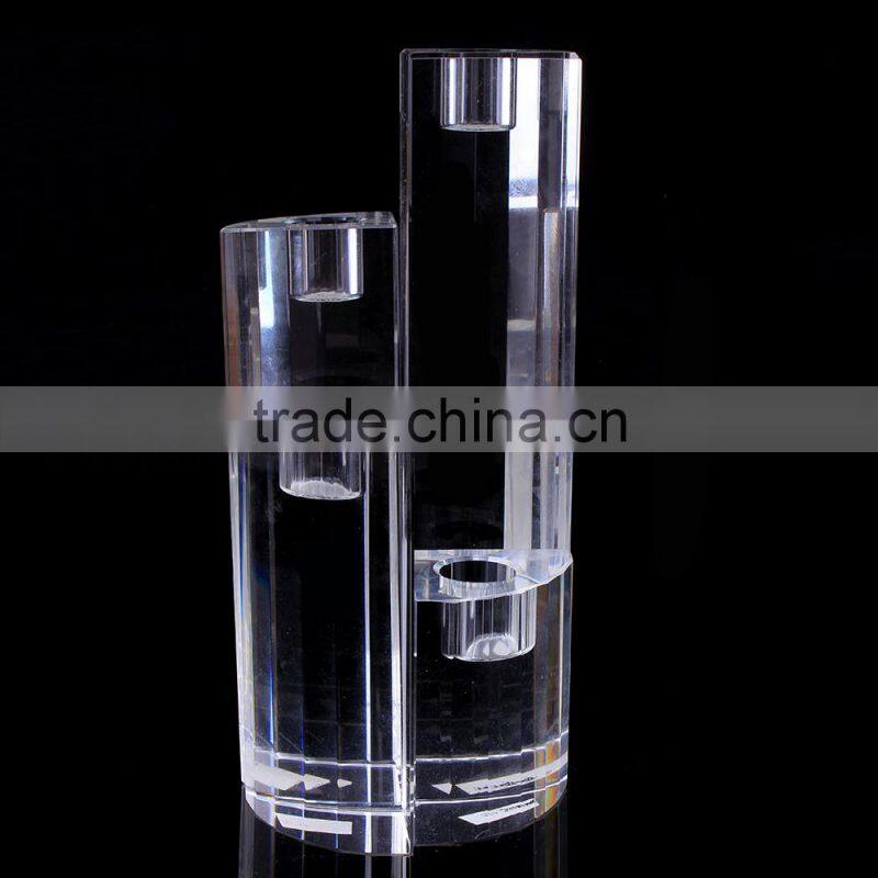 High Quality Wedding Candle Holder / More Size Wedding Gift Crystal Tea Light Holder