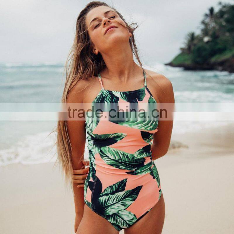 Wisp Samese Waist Hanging Neck Covering Belly Version Sex Girls Bikini