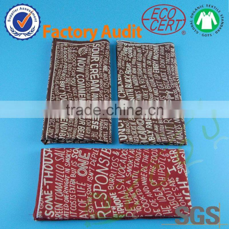 High quality custom design fashion printing lady scarf